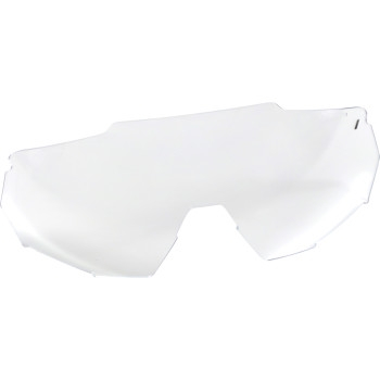 100% - 100% Replacement Lens for Racetrap Sunglasses - 62037-144-01 - Yellow/Silver Mirror