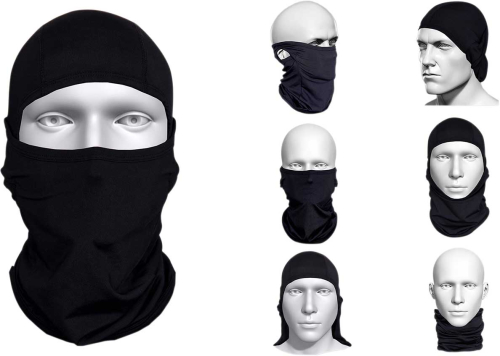 Gears - Gears Multi-Functional Balaclava - 300222-1 - Black - OSFM