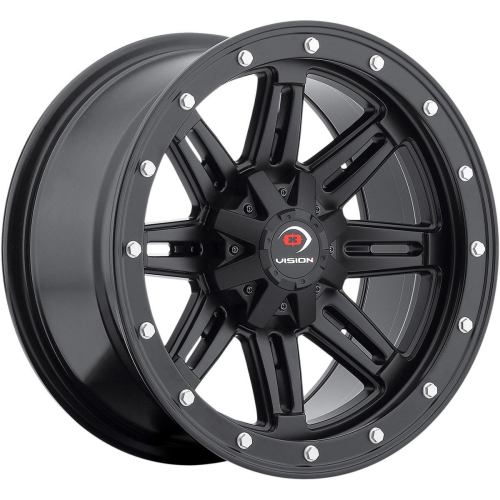 Vision Wheel - Vision Wheel Type 550 Front Wheel - 12x7 - 4+3 Offset - 4/156 - Matte Black - 550-127156MB4