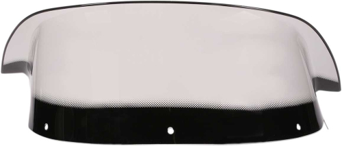 SNO Stuff - SNO Stuff Windshield - Low - 9.5in. - Smoke/Graphics - 450-240-03