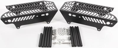Unabiker - Unabiker Radiator Guards - Black - BTAXTR-B