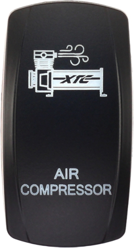 XTC Power Products - XTC Power Products Dash Rocket Switch Face Plate - Air Compressor - SW00-00111006