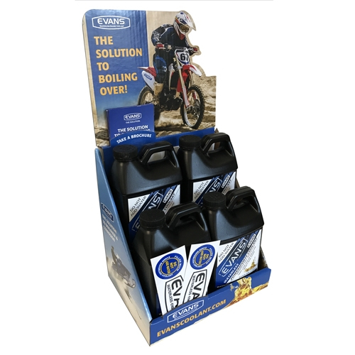 Automatic Distributors - Automatic Distributors 4 Bottle Counter Display - COUNTER DISP WITH 4 BOTTLES