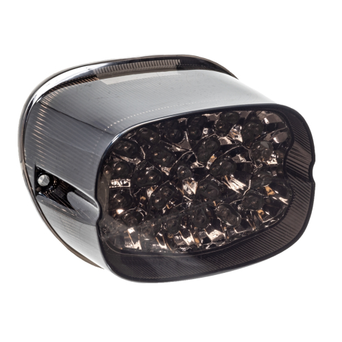 Letric Lighting Co. - Letric Lighting Co. LED Replacement Taillight - Smoke - LLC-SQTL-SA