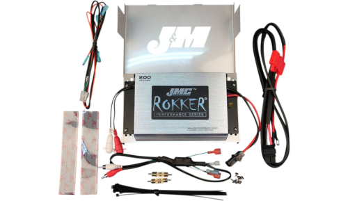 J&M - J&M ROKKER 200 W 2-Channel Amplifier Kit - JMRA-2000HC06