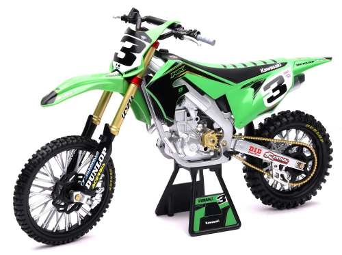 New Ray Toys - New Ray Toys 1:32 Scale Factory Kawasaki - Eli Tomac - 49663