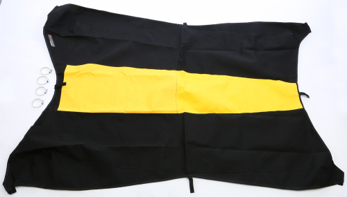 Speed Industries - Speed Industries Bimini Top - Black/Yellow - 875-410-87