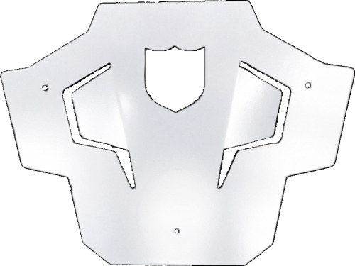 Pro Armor - Pro Armor Rear Sport Bumper Skid Plate - White - P199P367WH