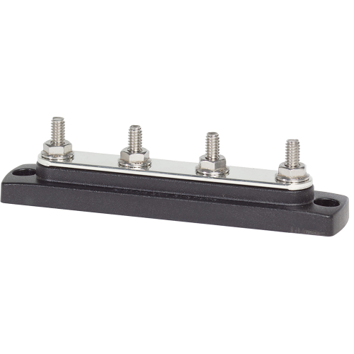 Blue Sea Systems - Blue Sea 2303 150AMP Common BusBar 4 x 1/4" Stud Terminal