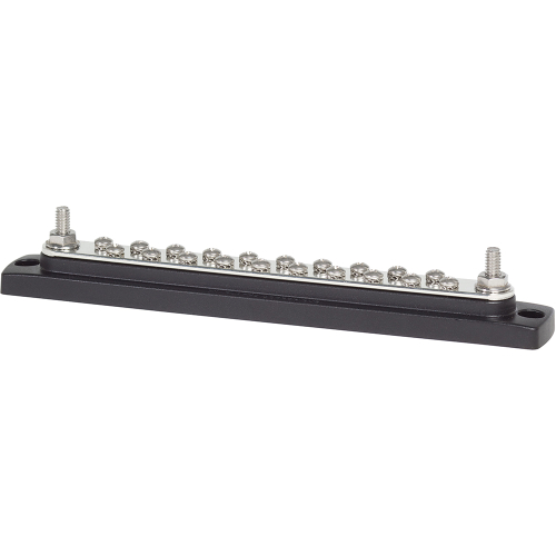 Blue Sea Systems - Blue Sea 2302 150AMP Common BusBar 20 x 8-32 Screw Terminal