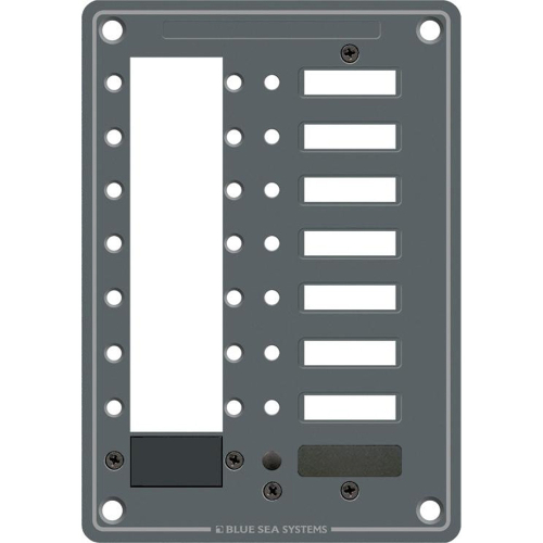 Blue Sea Systems - Blue Sea 8087 8 Position DC C-Series Panel - Blank