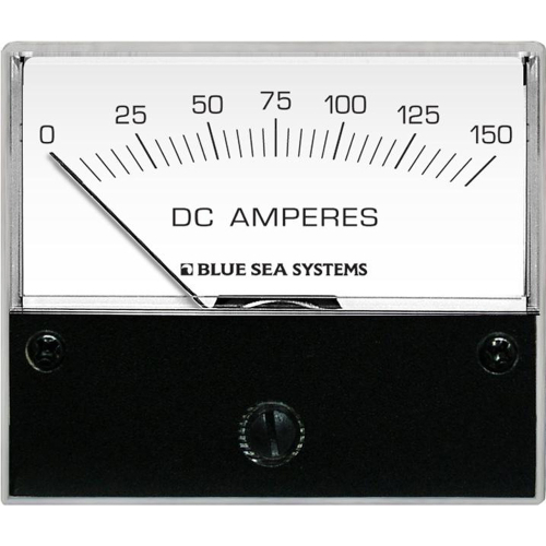 Blue Sea Systems - Blue Sea 8018 DC Analog Ammeter - 2-3/4" Face, 0-150 Amperes DC