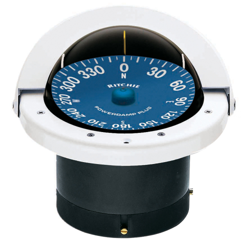 Ritchie - Ritchie SS-2000W SuperSport Compass - Flush Mount - White