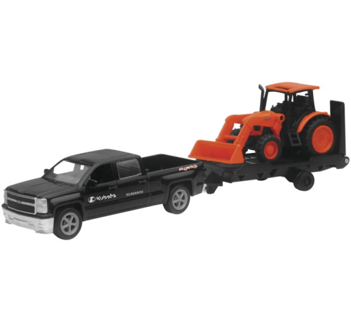 New Ray Toys - New Ray Toys 1:43 Chevy Pickup and Kubota Farm Vehicles - Kubota M5-111 and Chevy Pickup Truck - SS-34213A
