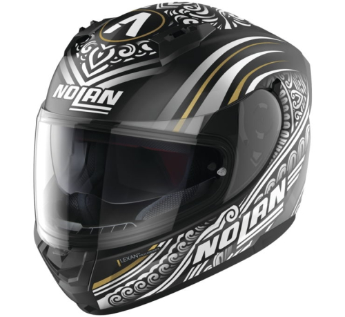 Nolan - Nolan N60-6 Gemini Replica Canet Test Helmet - N665273000486 - Flat Black/Tribal - X-Large