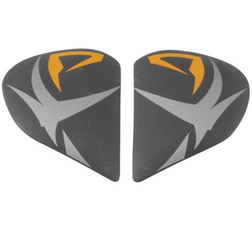 Arai Helmets - Arai Helmets Shield Cover Set for RX-Q Helmet - Orange Frost - 025320