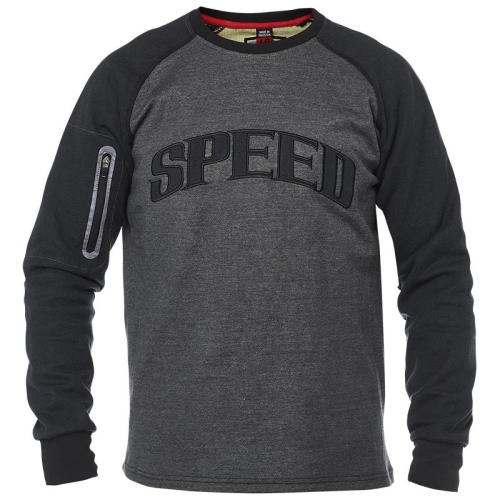 Speed & Strength - Speed & Strength Rival Armored Crew - 1106-0409-0152 - Gray/Black - Small