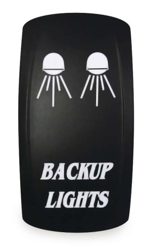 ModQuad - ModQuad Laser Engraved Light Switch - Backup Lights - RS-BACK