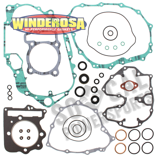 Winderosa - Winderosa Complete Gasket Set with Oil Seals - 811266