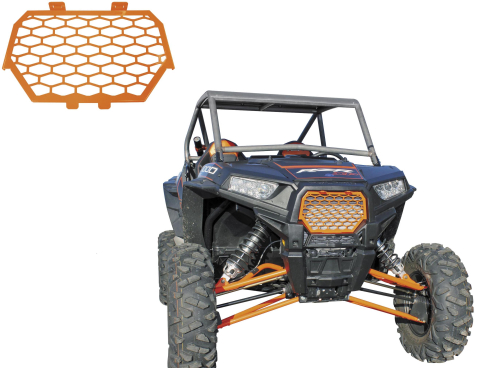 ModQuad - ModQuad Front Grill - Orange - RZR-FG-1K-OR