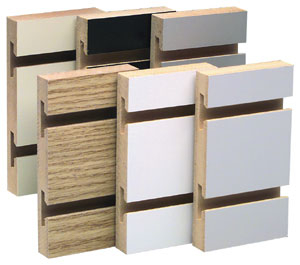 Spacewall Worldwide - Spacewall Worldwide Slatwall Foundation - Black - Slat - 15-2904