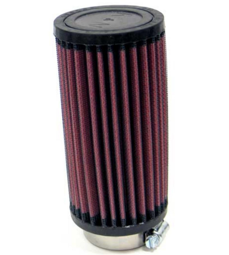 K&N Engineering - K&N Engineering Universal Round Straight Air Filter - Rubber End Cap - RU-0420