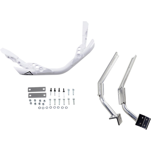 Skinz Protective Gear - Skinz Protective Gear Aluminum Bumper - SDFB450-WHT