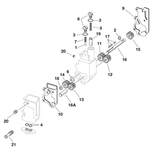 James Gasket - James Gasket Oil Pump Cover Fitting O-Ring - 11241