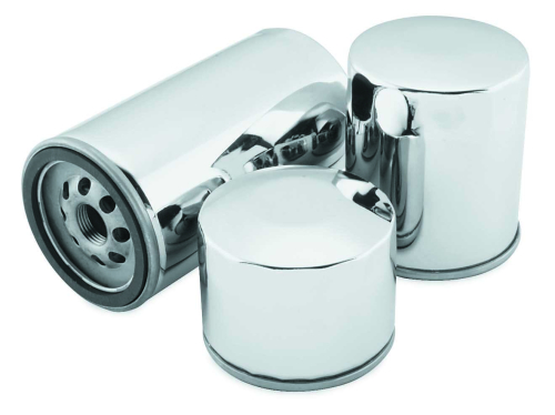 Twin Power - Twin Power Plus Magnetic Oil Filter - Chrome - 603600