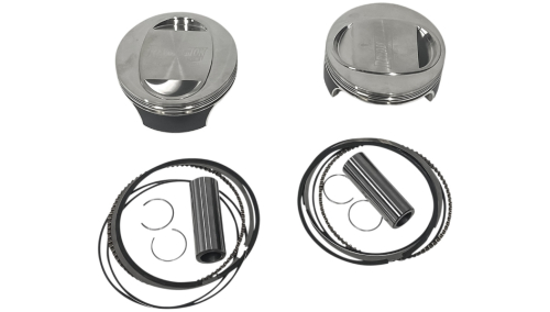 Revolution Performance - Revolution Performance Monster Big Bore Piston Kit (117in. Domed) - Bore 4-1/8in. - Stroke 4-3/8in. - 11.2:1 Compression - RP301-119WD
