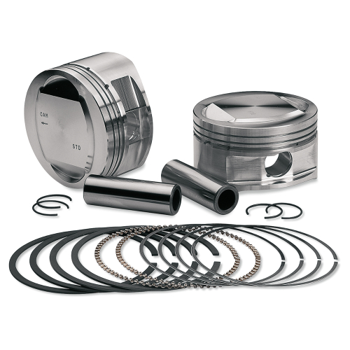 S&S Cycle - S&S Cycle Piston Kit (95ci. Big Bore) 3-7/8in. Bore, 9.7:1 Compression - 92-1200