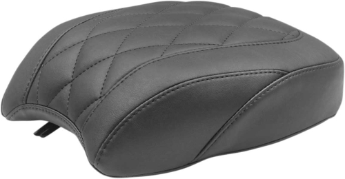 Mustang - Mustang Wide Tripper Solo Seat - Diamond Stitch - Black - 83009