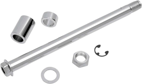 Drag Specialties - Drag Specialties Chrome Axle Kit - Rear - W16-0337