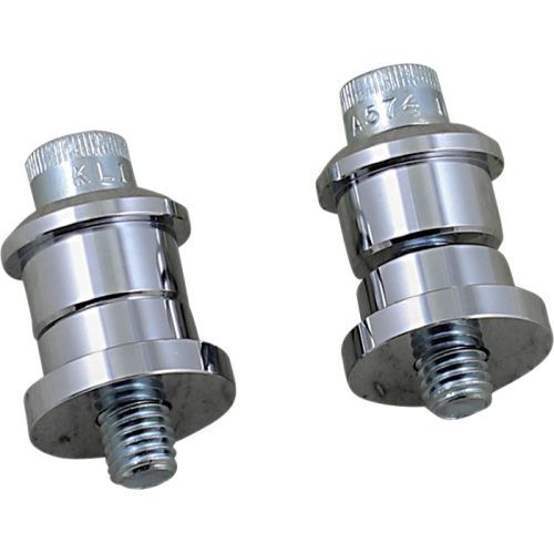 Biltwell Inc. - Biltwell Inc. Solid Riser Bushing Kit - Chrome - 6908-105Solid Riser Bushing Kit