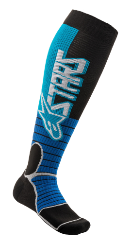 Alpinestars - Alpinestars MX Pro Socks - 4701520-731-M - Cyan/Black - Medium