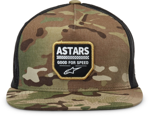 Alpinestars - Alpinestars Covert Trucker Hat - 1213-81012-6010-TU - Green/Black - OSFM