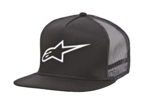 Alpinestars - Alpinestars Corp Trucker Hat - 1025-81003-10A - Black/White - OSFM
