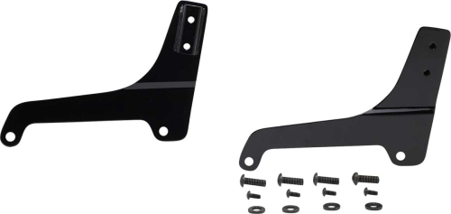 Khrome Werks - Khrome Werks Round Side Plates - Gloss Black - KW264890