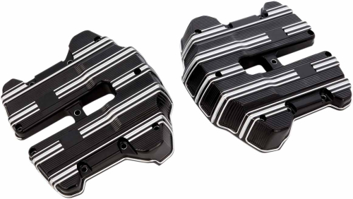 Arlen Ness - Arlen Ness 10-Gauge Rocker Box Top Cover - Black - 18-263