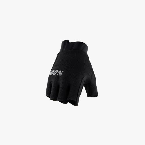 100% - 100% Exceeda Womens Gloves - 10025-00002 - Black - Medium