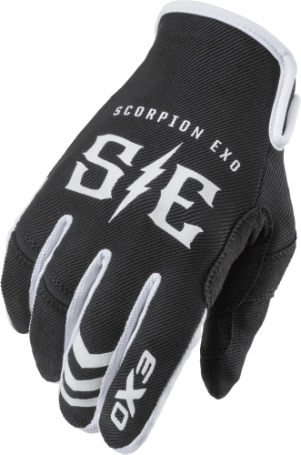 Scorpion - Scorpion Air-Stretch Charge Gloves - G44-036 - Black/White - X-Large