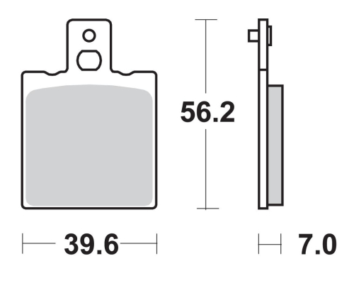 SBS - SBS SI Sintered Brake Pads - 519SI