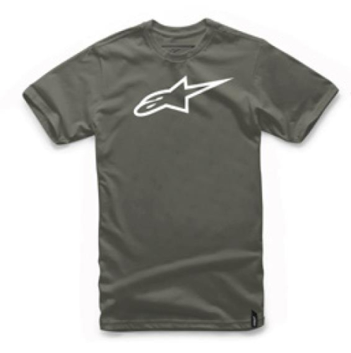 Alpinestars - Alpinestars Ageless T-Shirt - 1032-72030-6920-LG - Military/White - Large