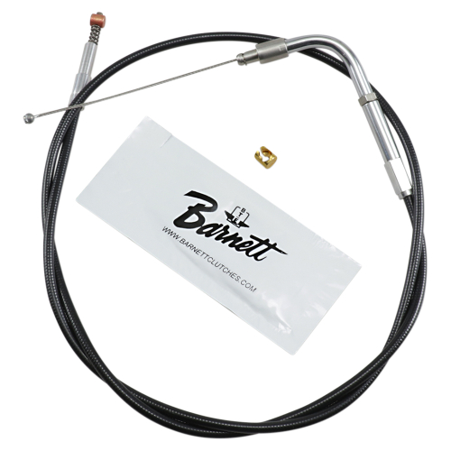 Barnett - Barnett Black Vinyl Idle Cable (+3in.) - 101-30-40012-03