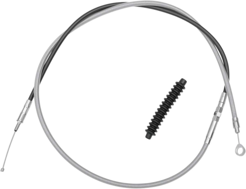 Drag Specialties - Drag Specialties Alternative Length Braided High Efficiency Clutch Cable - 70 15/16in. - 5322408HE