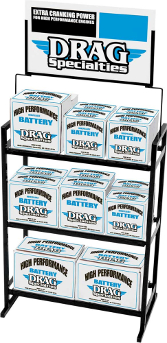 Drag Specialties - Drag Specialties Battery Display Rack - 60055