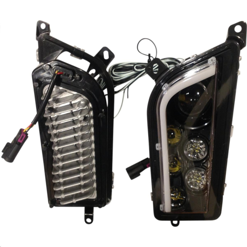 Bluhm Enterprises - Bluhm Enterprises LED Headlight Conversion Kit - BL-LEDRZRHALO