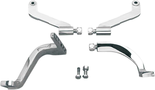 Drag Specialties - Drag Specialties Driver Floorboard Mounting Brackets - DS-530620