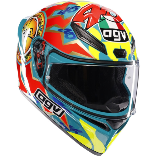AGV - AGV K1 S Rossi Mgelio 1999 Helmet - 2118394003-041-L - Multi - Large