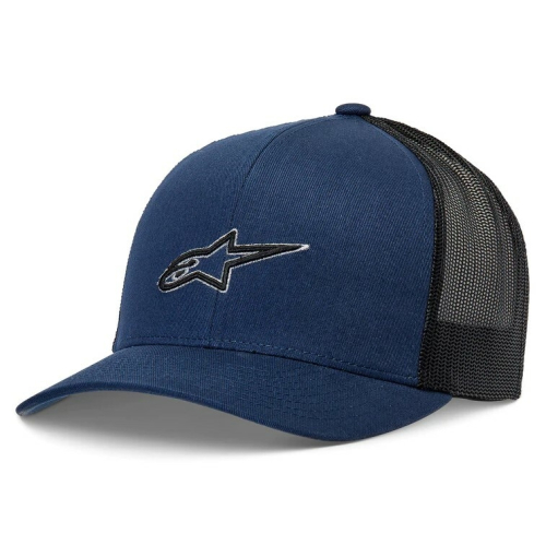 Alpinestars - Alpinestars Find Trucker Hat - 1213-81008-7010-TU - Navy/Black - OSFM